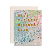Misty Birthday Prototype Holo Card